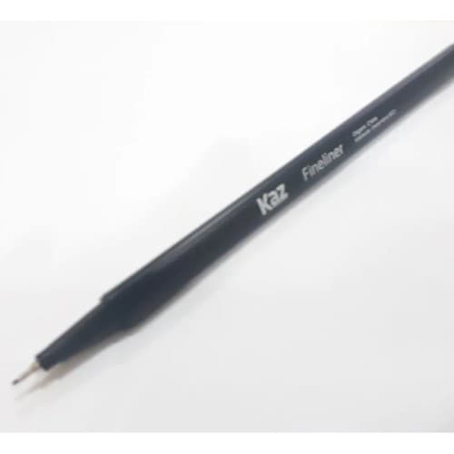 Caneta Fineliner  Preto Ou Azul Kaz 02 Unidades