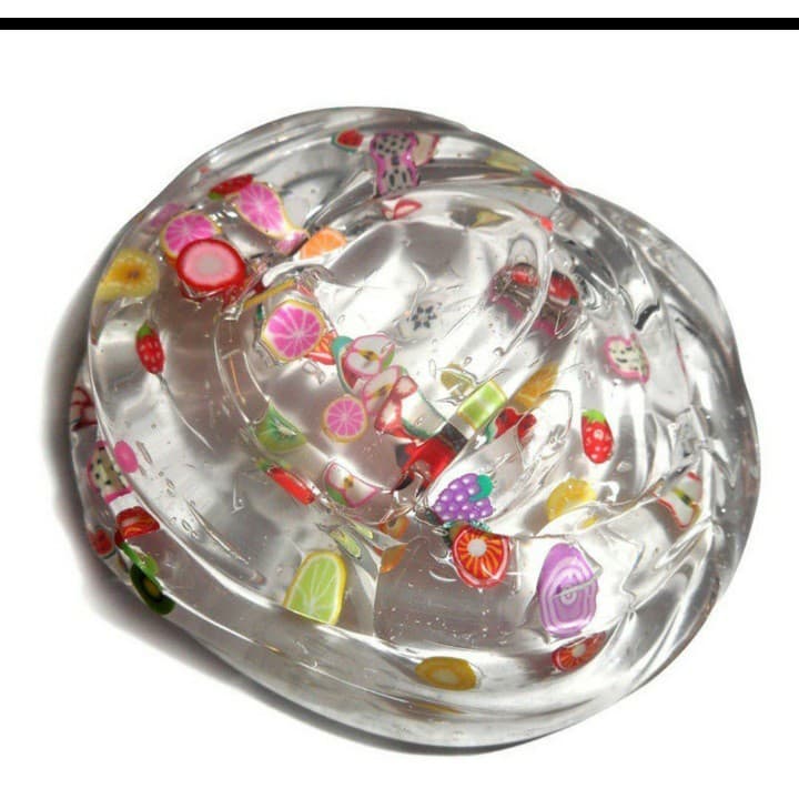 Slime base branca ou Slime Clear fimos ou Slime glitter / Base 50g , 100g ou 200g / Slime glitter clear