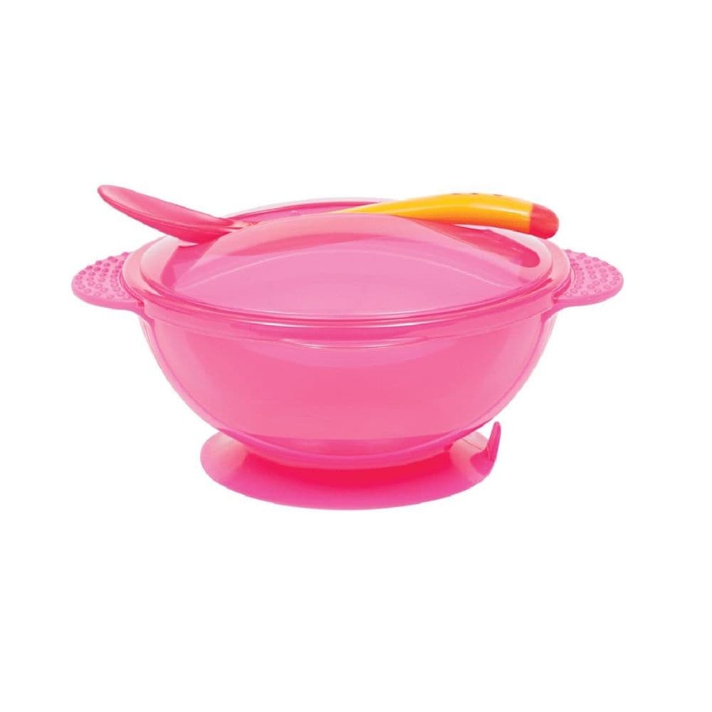 Prato Infantil Bebe Bowl Buba Rosa Meninas 5230