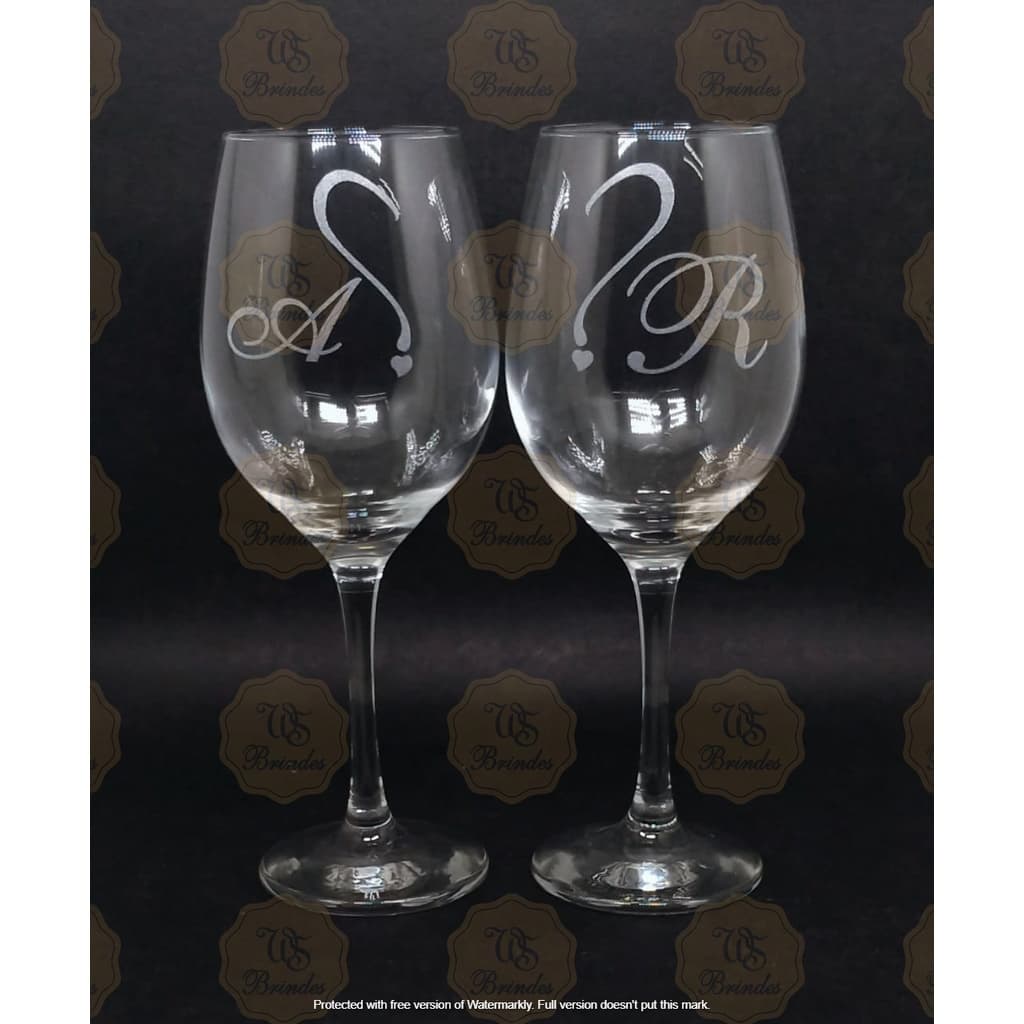 Taça para Vinho Barone Personalizada  a Laser