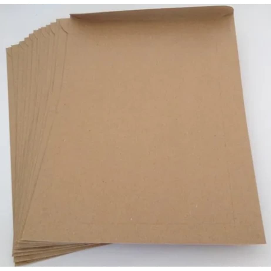 100 Envelopes Oficio Pardos Scrity 229x324mm