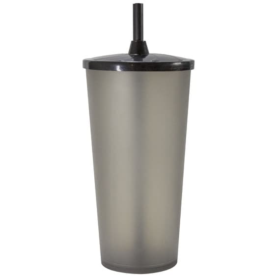 Copos Ecológicos 550ml Com Tampa E Canudo