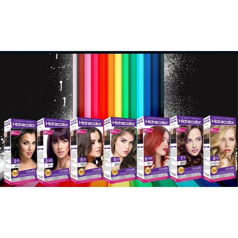 Tinta de Cabelo Hidracollor CORES 100ml