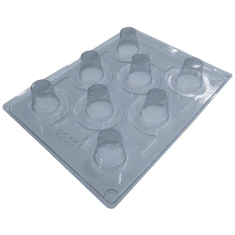 Forma De Acetato Com Silicone Vasinho De Flor (5060) - BWB