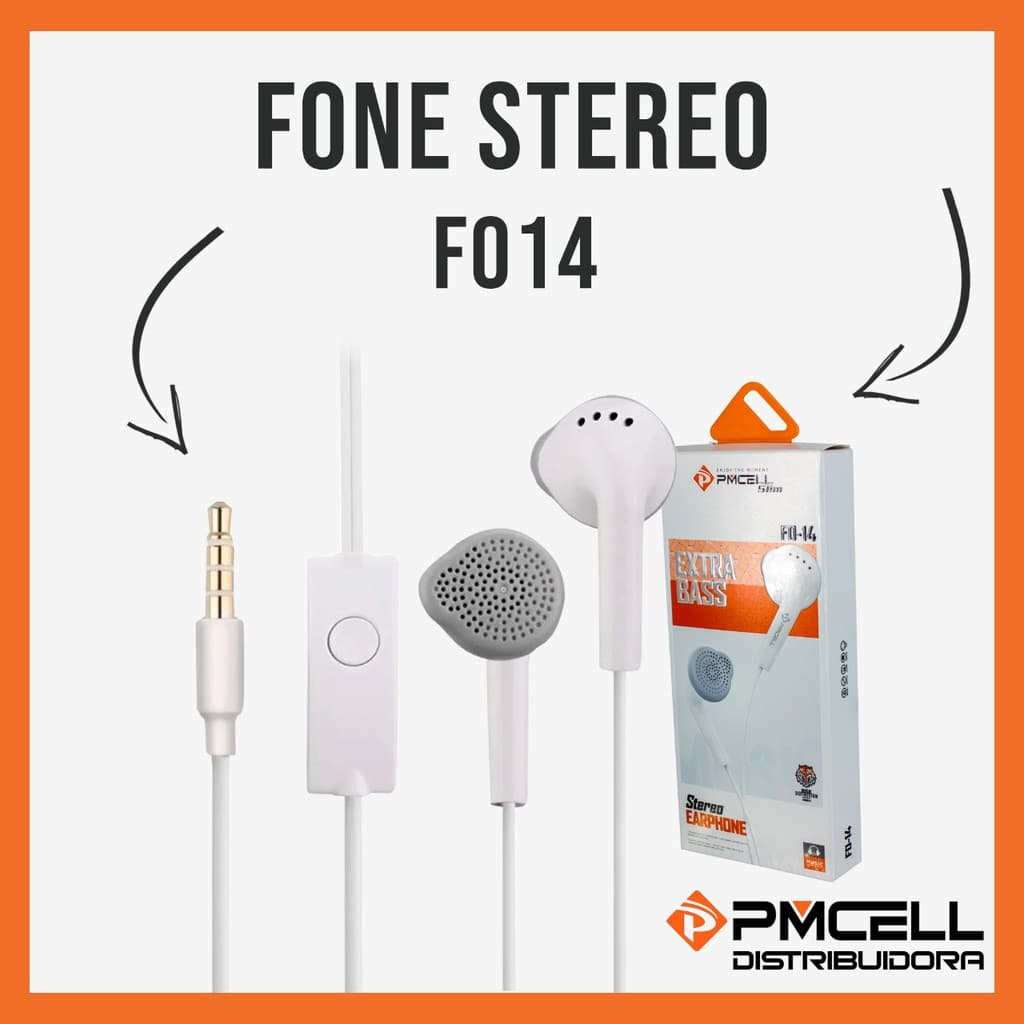 Fone de ouvido PMCELL - FO14 / FO 14