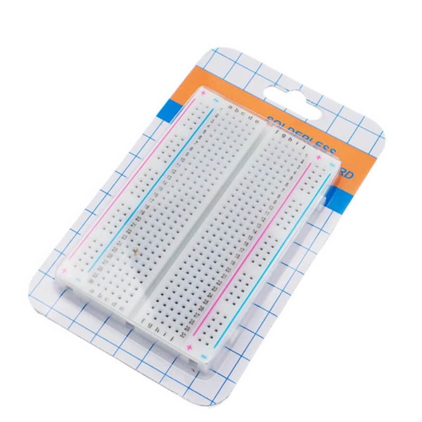 Protoboard Breadboard De 400 Pontos Furos Arduino Pic