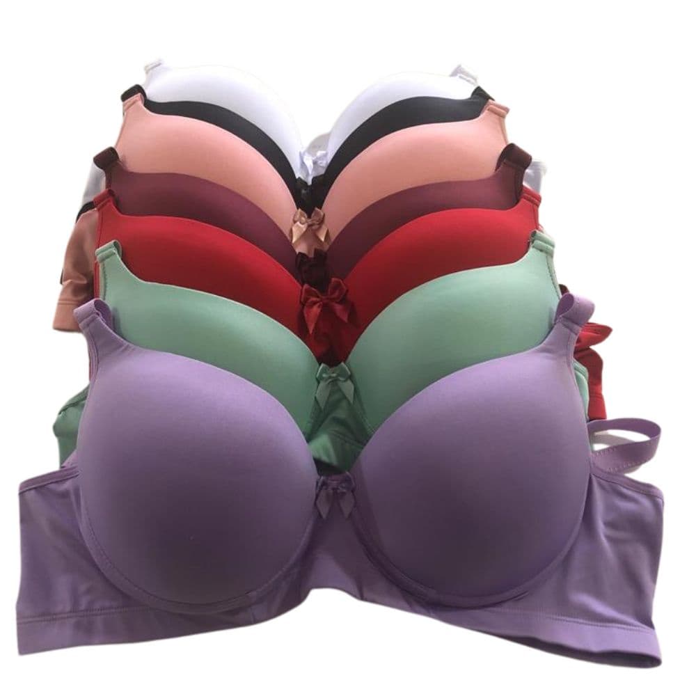 Sutiã Plus Size Lateral Grande Soutien Reforçado Bojão Alça Larga Liso Nathália