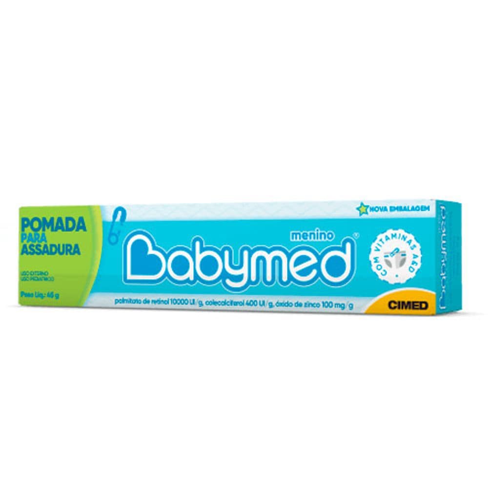BABYMED AZUL 45G POMADA PARA ASSADURA