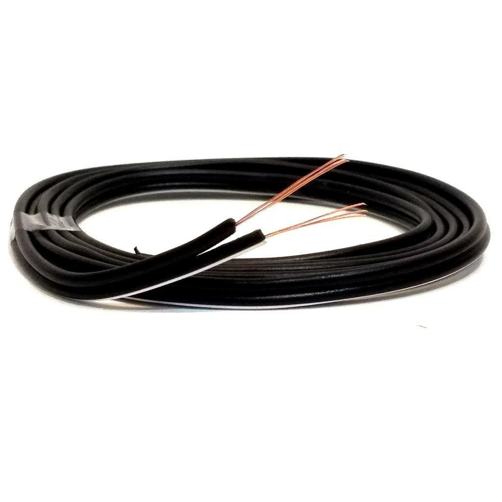 Fio Alto Falante Preto Emborachado 2X0,50 mm 2X20 10 Metros Cabo Som Automotivo Automóveis