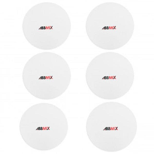 Kit Bolinhas Ping Pong Branca com 6 Unidades