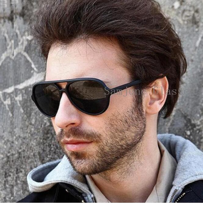 Óculos De Sol Masculino Aviador Lente Degradê/Visão De Alta Qualidade 2021