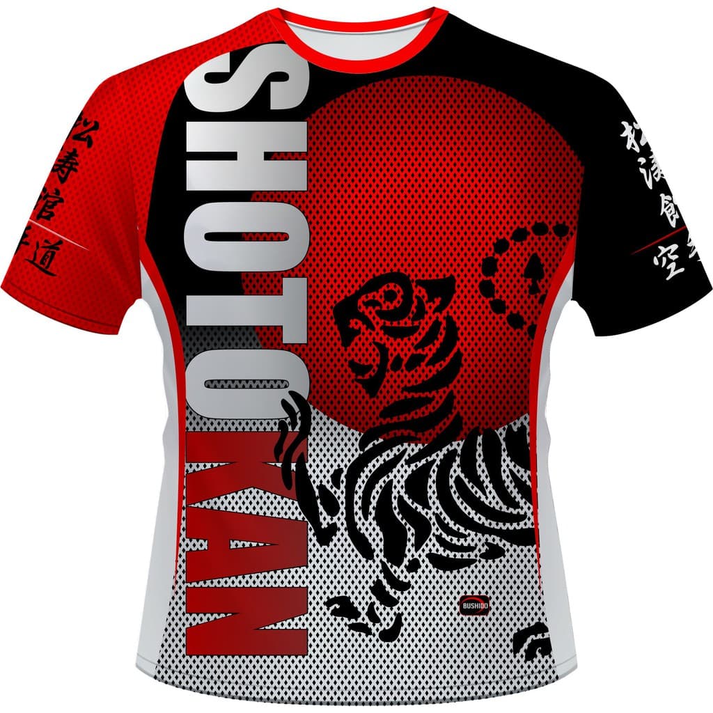 Camisa Karate Shotokan Luta MMA Contato Total Kick Boxing Muay Thai 514-1