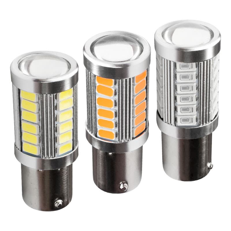 1 Peça P21W 1156 BA15s 1157 Bay15d Luz De Freio Do Carro Luzes De Estacionamento Lâmpadas Reversas