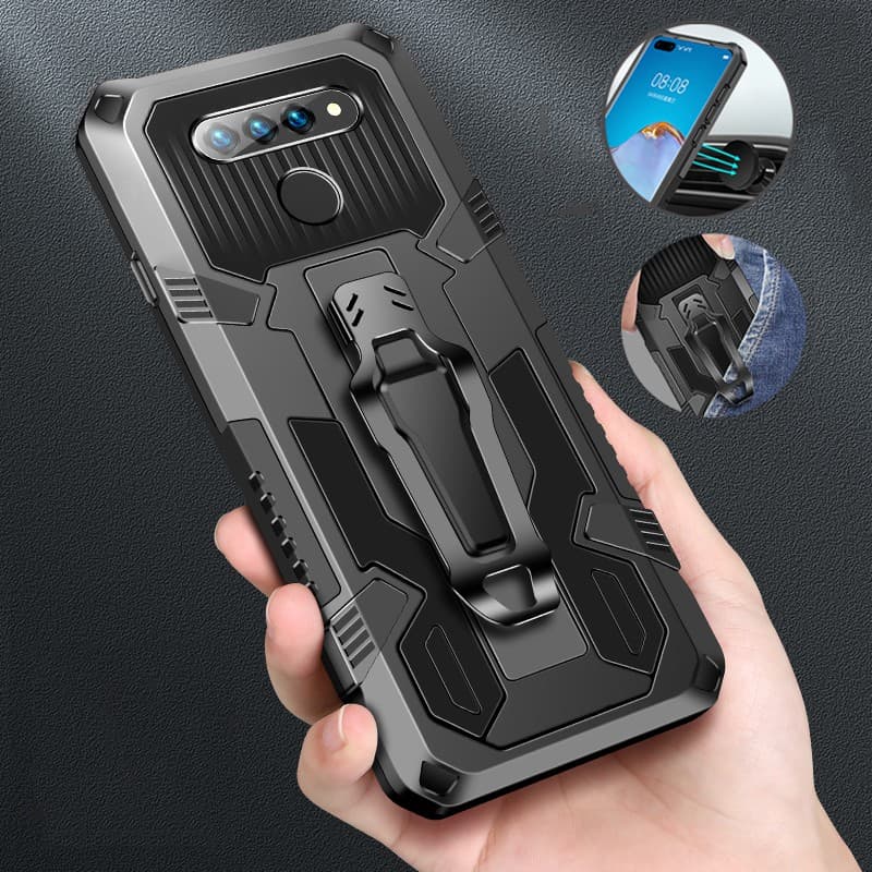 Capa Resistente Fina Anti-Impacto Com Suporte Para Lg K61 K51 K51S K41S K31 Lg Stylo 6 Aristro5 Pro
