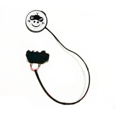 Captador De Contato Piezo Sonica Aço Nylon Cajon Jack P10