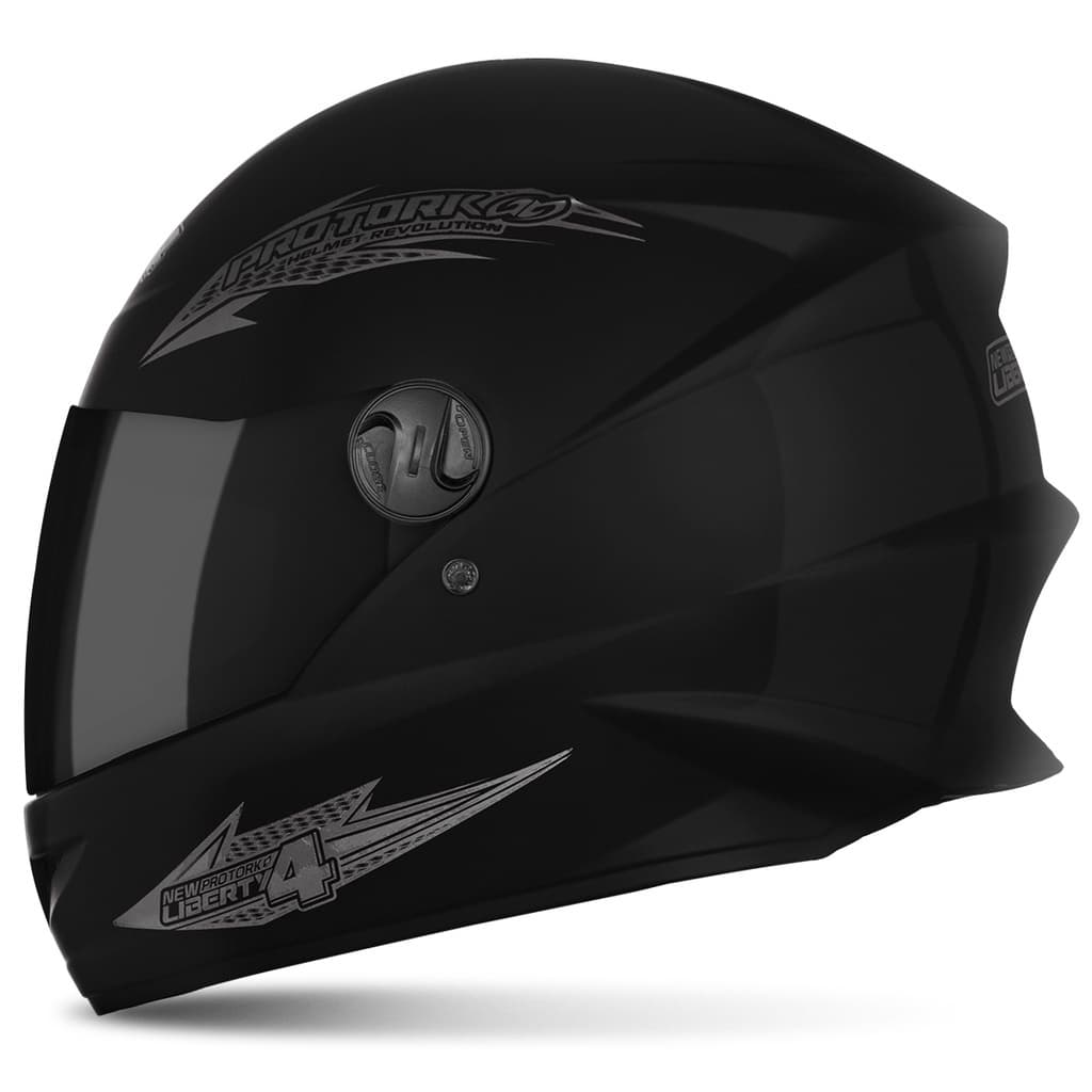 Capacete Moto Fechado Urbano Integral Pro Tork New Liberty 4 Com Viseira Fumê Feminino Masculino