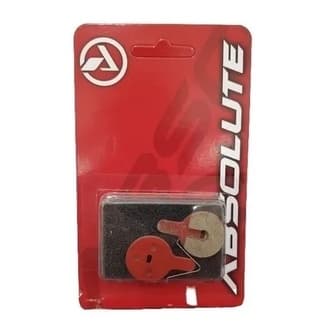 Pastilha de Freio Absolute M01-R Orgânica Redonda com Mola