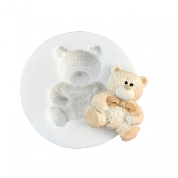 Molde De Silicone Urso De Pelucia Neni Molde Para Confeitaria Molde Para Biscuit 1141