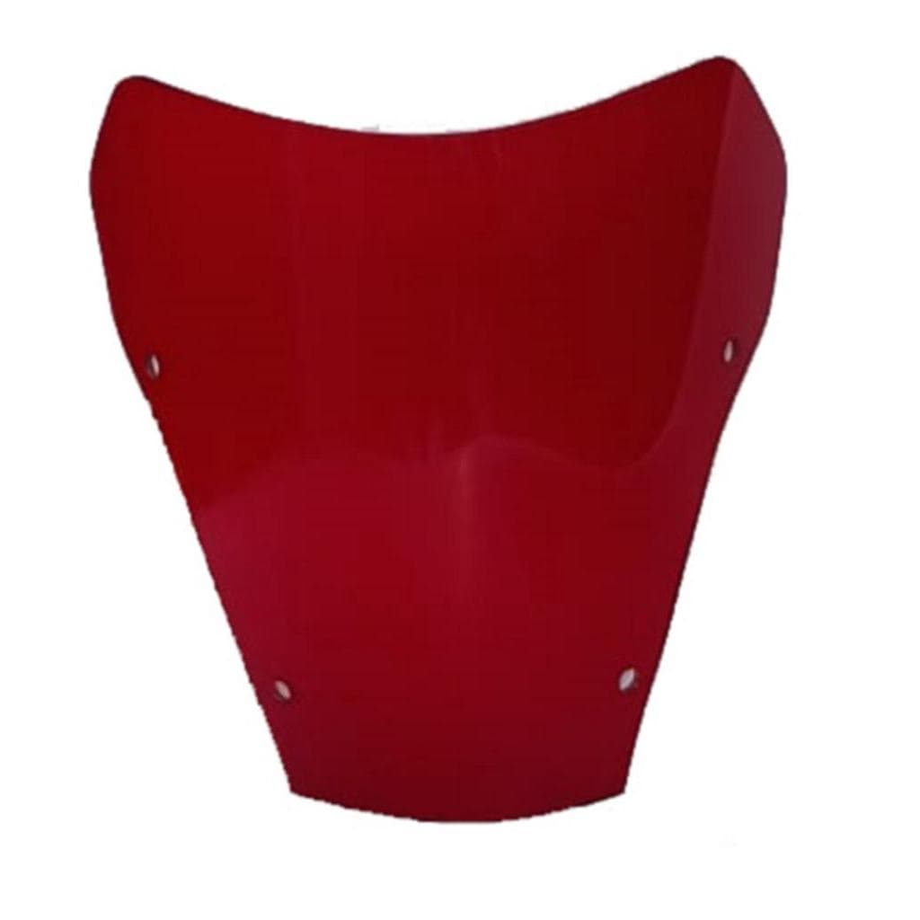 Bolha parabrisa para moto Yamaha Xt 660 vermelho