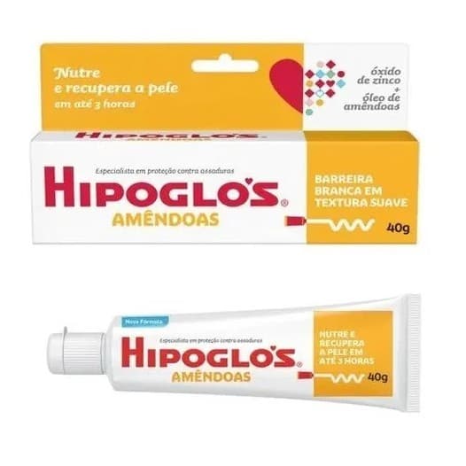 Pomada Para Assaduras Hipoglós Amêndoas 40g