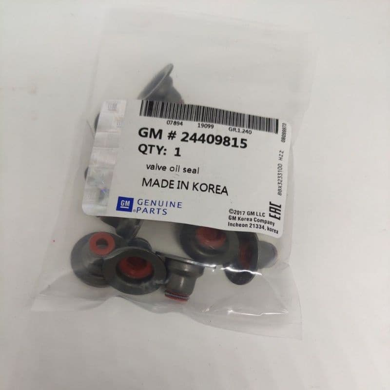 kit 16 vedadores válvula GM Cruze Tracker Sonic 1.8 2012 à 2016 ecotec.