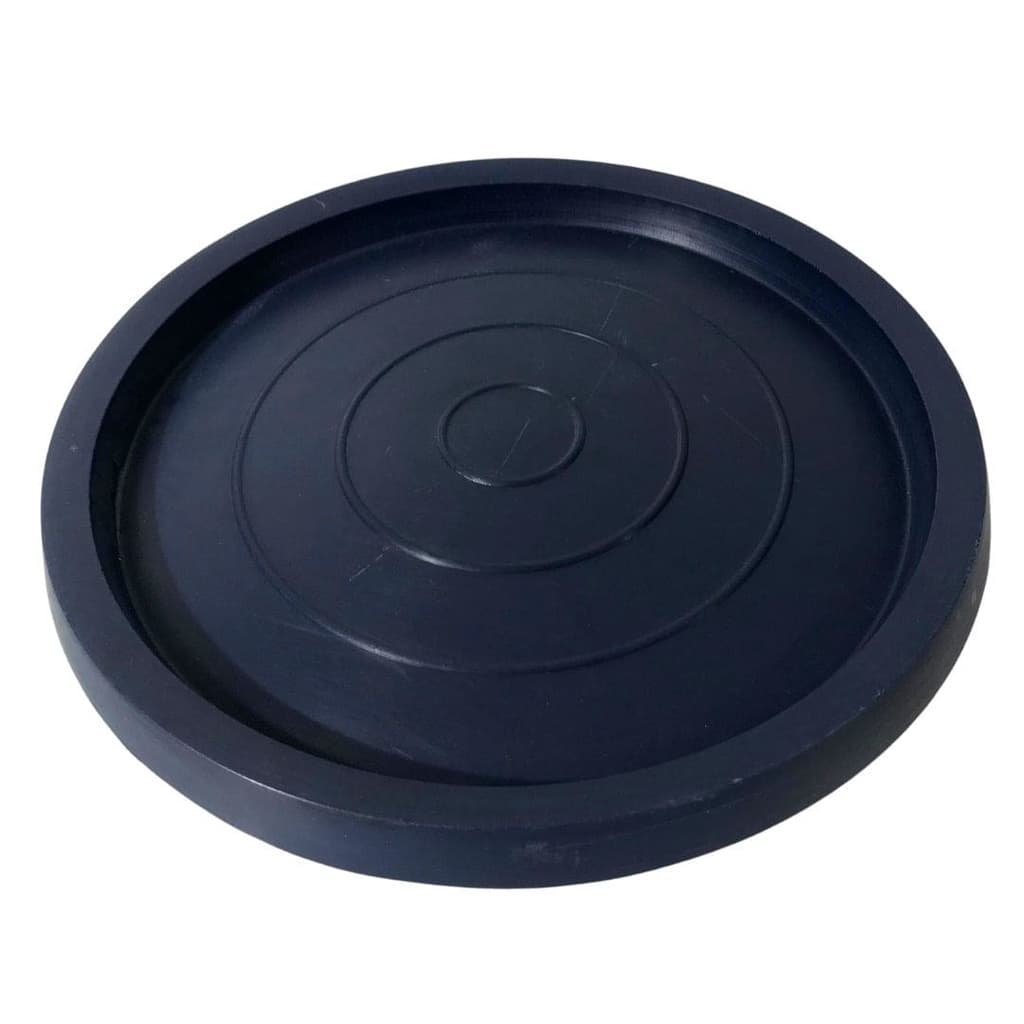 Prato Redondo 25cm Para Vasos De Planta De Chão Polietileno