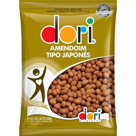 Amendoim 300g tipo japonês dori - Kit 2 pacote com 300g
