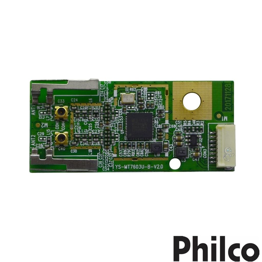 PLACA WIFI PHILCO  PTV32N5 PTV32N5SE10H E354170 YS-MT7603U-B
