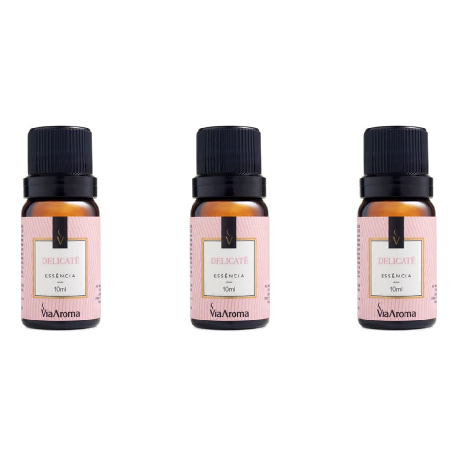 3 un Essências Delicatê - 10Ml Via Aroma