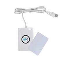 Leitor E Gravador Nfc Rfid Mifare Acr122u 13.56mhz 5 Cartões