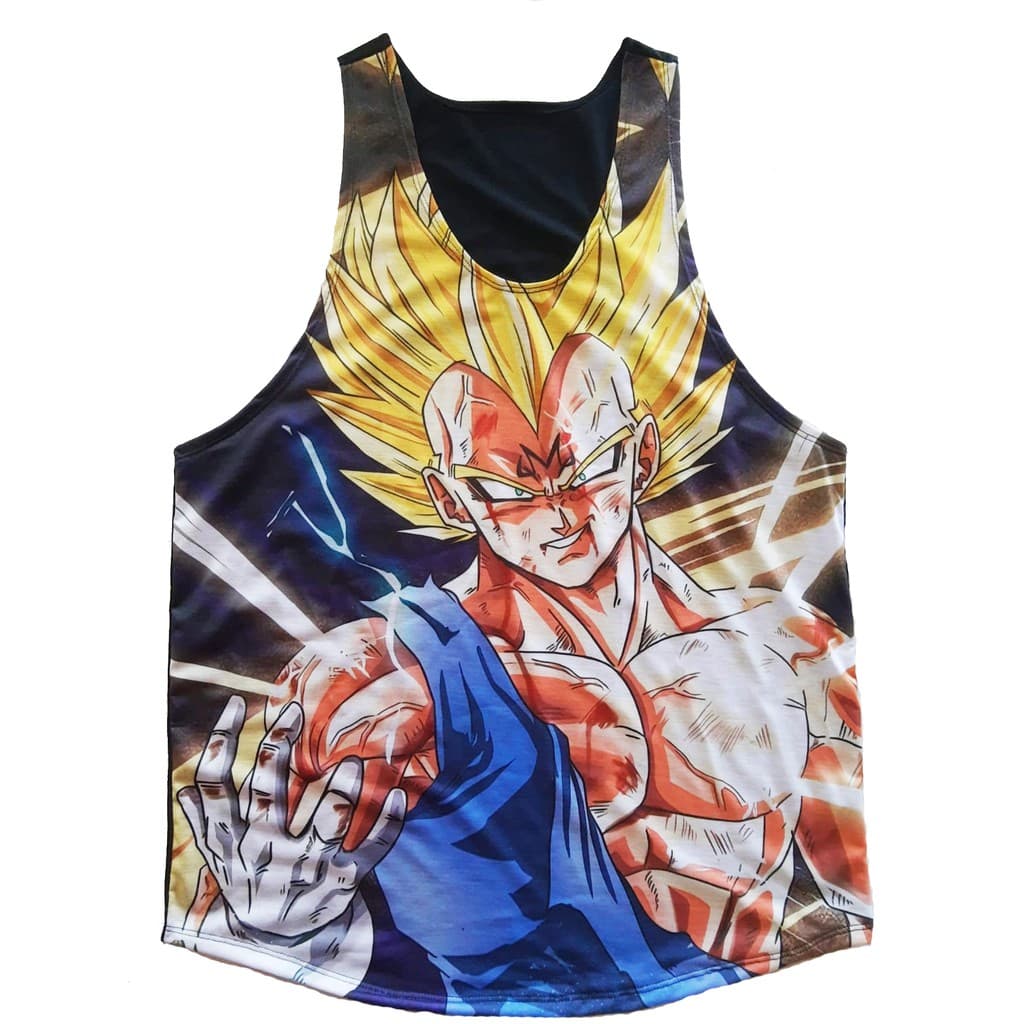 Regata majin vegeta academia cavada musculação