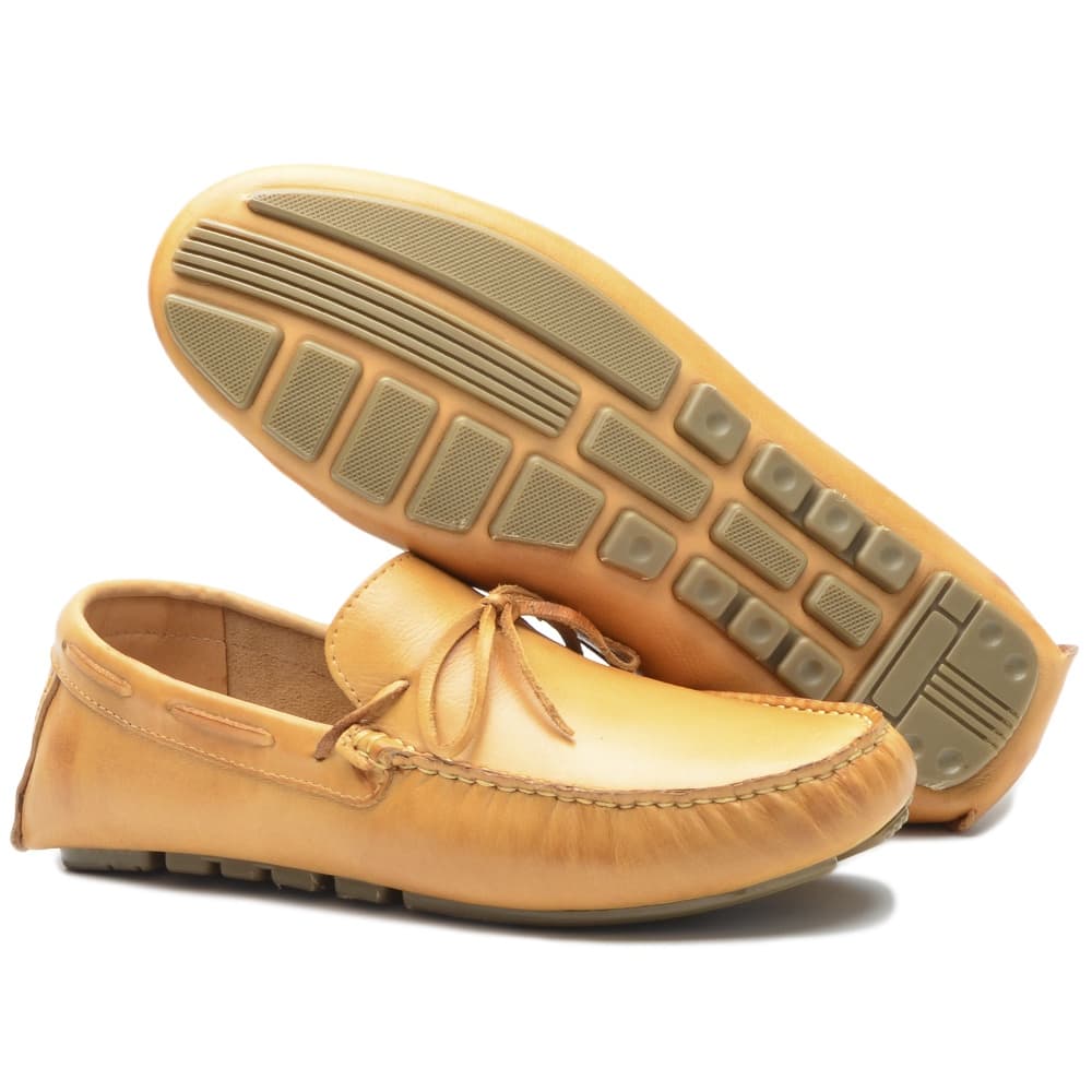 Mocassim Sapato Masculino Sapatilha Masculina Em Couro Promoção