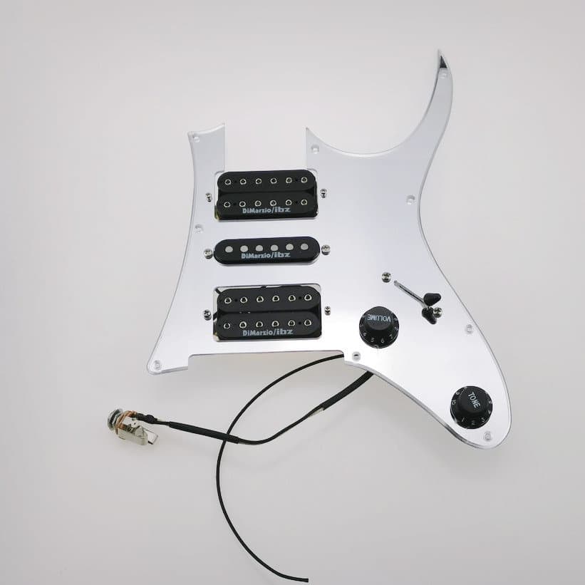 IBANEZ JEM RG Captadores De Guitarra Elétrica Dimarzio Alnico HSH Espelho Pickguard Captador 1 Conjunto