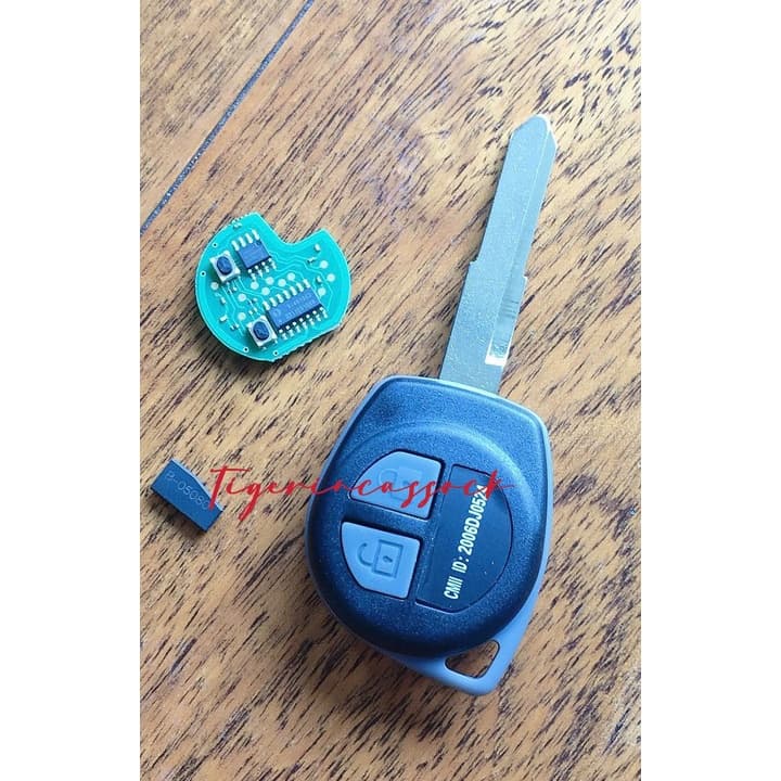 Linda Chave Remota SUZUKI (chip 434 Mhz/46) Para Duplicar sx4 swift etc . De Controle Remoto Com Alça Reta