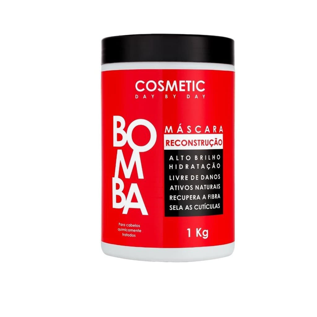 Máscara Tratamento Reposição de Massa Máscara capilar Bomba 1kg - Light Hair Professional