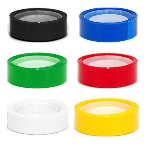 KIt De 10 Fita Adesiva Escolar Colorida Polisil -6 Cores à escolha