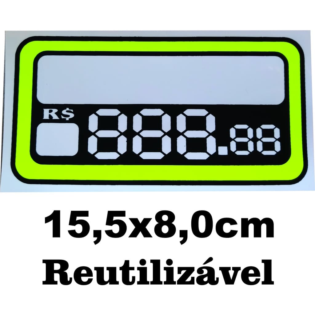 30 etiqueta digito preço pvc/editável/15,5x8,0cm/lojas/cartaz/cartazes/placas/plaquinha