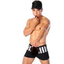 Fantasia Masculina Juiz de Futebol Sex Hot Flowers