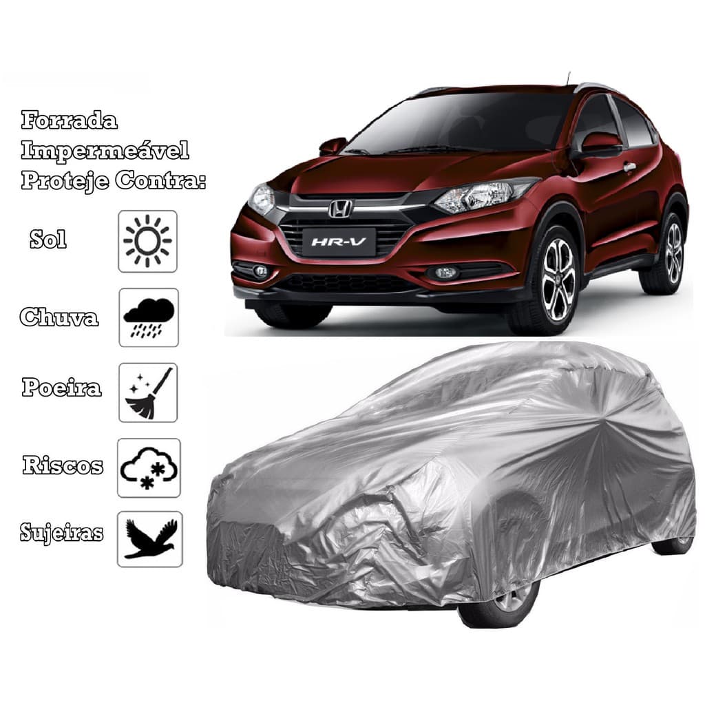 Capa Cobrir Carro Honda HRV Forrada e 100% Impermeável