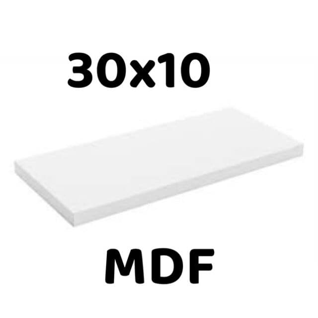 Nicho Prateleira Reta 30x10 100% MDF Decoração De Banheiro alta qualidade