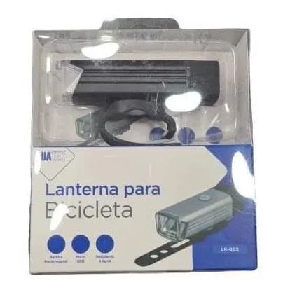 Lanterna Para Bicicleta Recarregável Luatek Lk-002