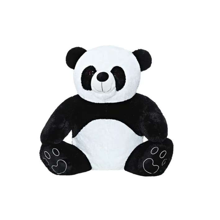 Urso Panda De Pelúcia 20cm Pelúcia Decorativa Brinquedo Infantil Hipoalergênico Quarto Crianças