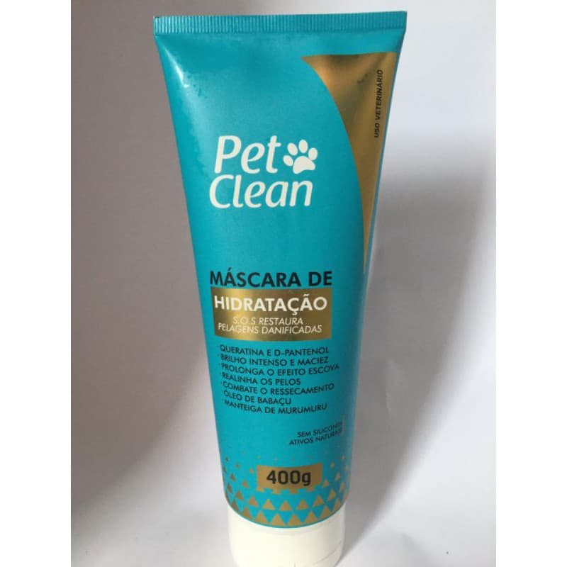 Máscara de Hidratação pet clean 400g