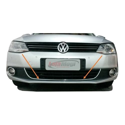 Friso Cromado Para Choque Jetta 11 12 13 2014 Modelo Tsi