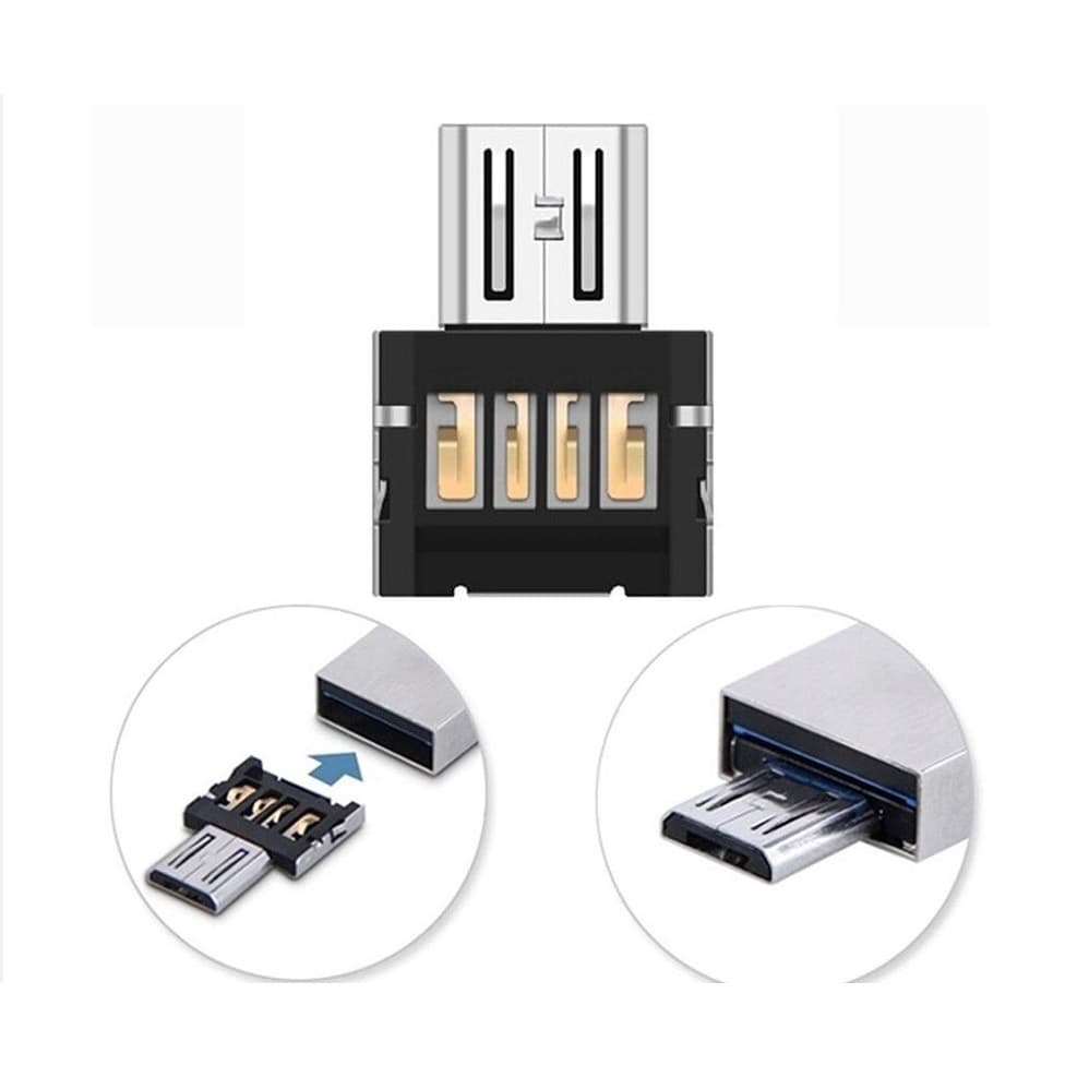 🔌✨Adaptador Tipo Micro c para usb-otg conversor para usb Novo✔️ compativel android e iphone 15 em diante🤖