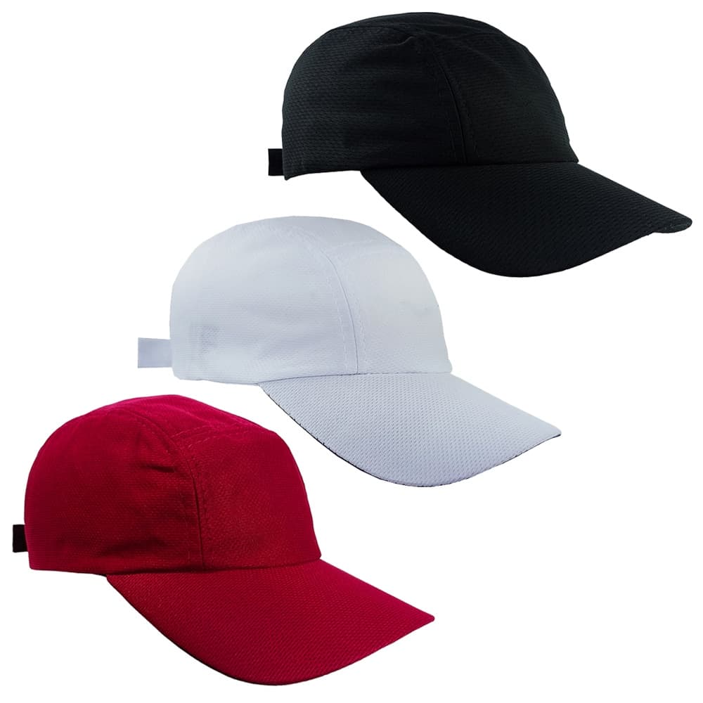 Boné Esportivo Básico Liso Unissex Com Aba Curva Ideal Para Corrida, Caminhada, Ciclismo