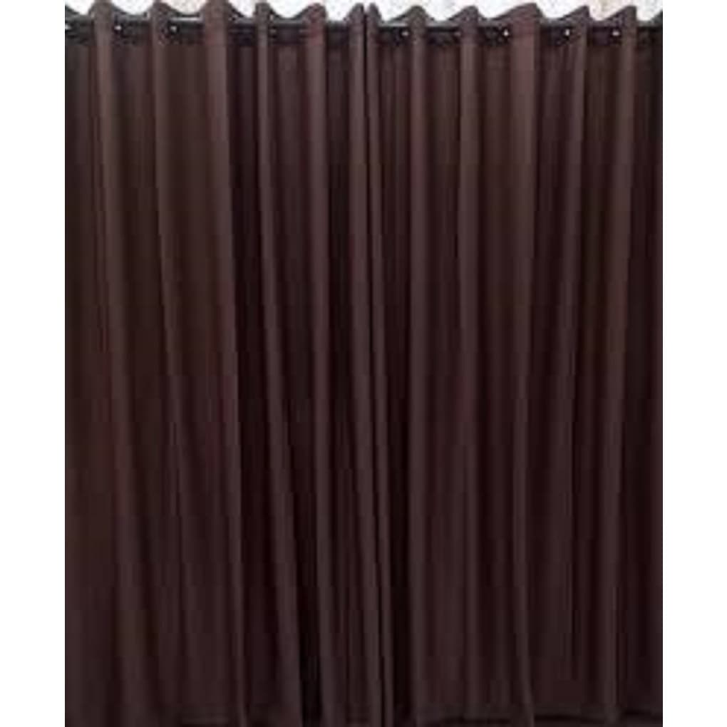 Cortina Oxford marrom De Sala/quarto 3,00x2,50