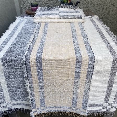 Tapete Passadeira Dupla Face Artesanal Tapete para Cozinha Passadeira Quarto