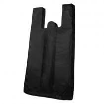 Sacola plástica preta virgem 50X60 pct c/1000 com alça