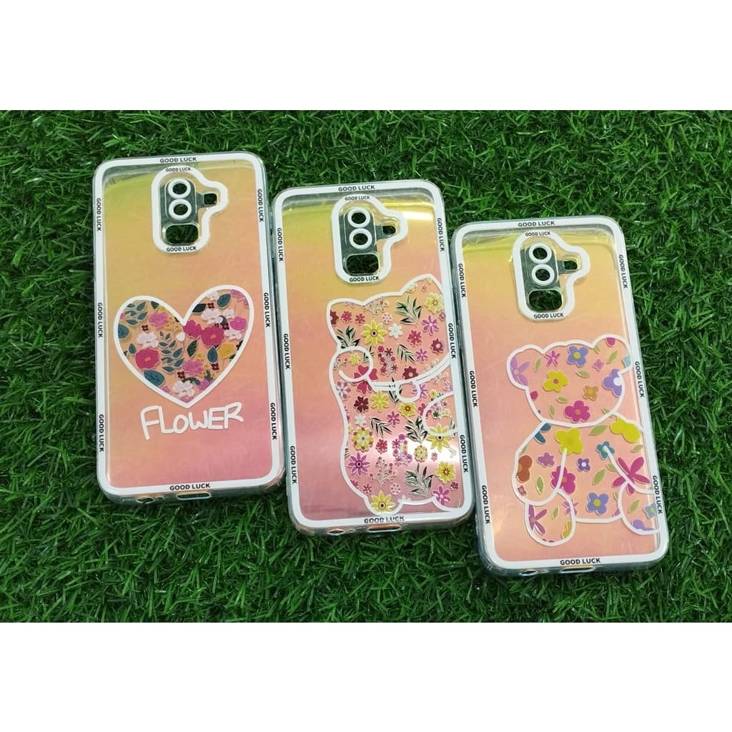 Capa Capinha p/ Samsung J8 Holográfica Capa p/ Galaxy J8 Core Estampada